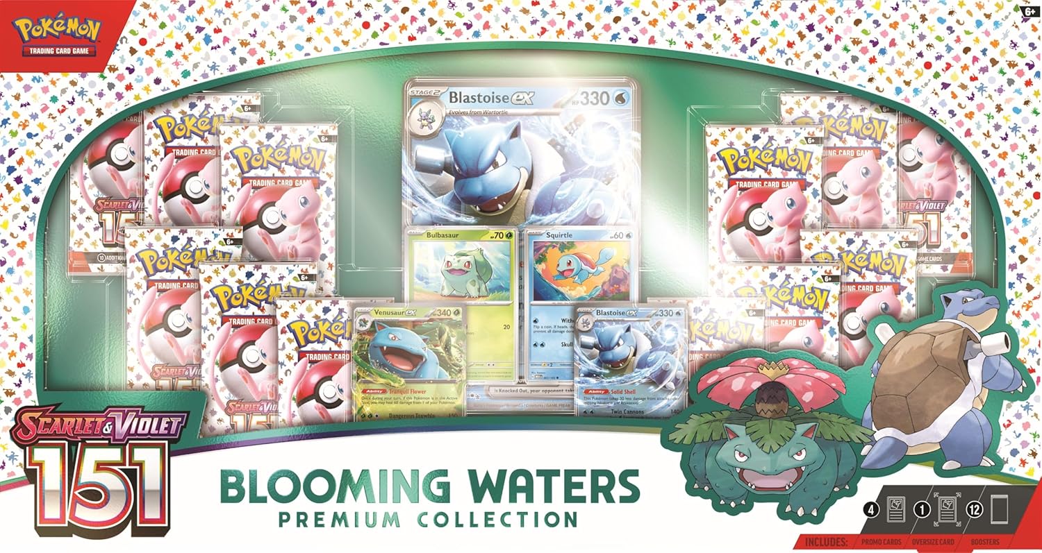POKEMON BLOOMING WATERS PREMIUM COLLECTION - WiredVillage Games - The Pokémon Company